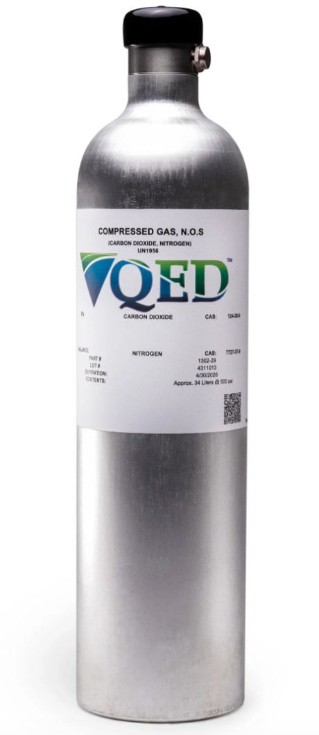 Each / Q. Viasensor Calibration Gas - 5% CO2 / Bal N2