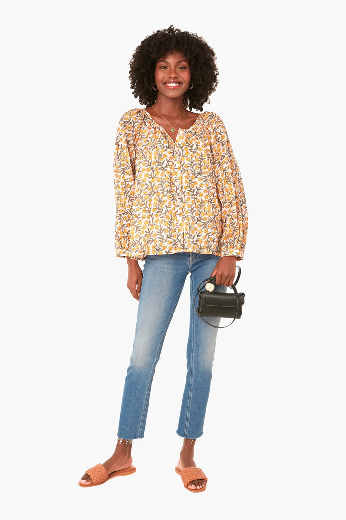 Garden Sun Frances Blouse