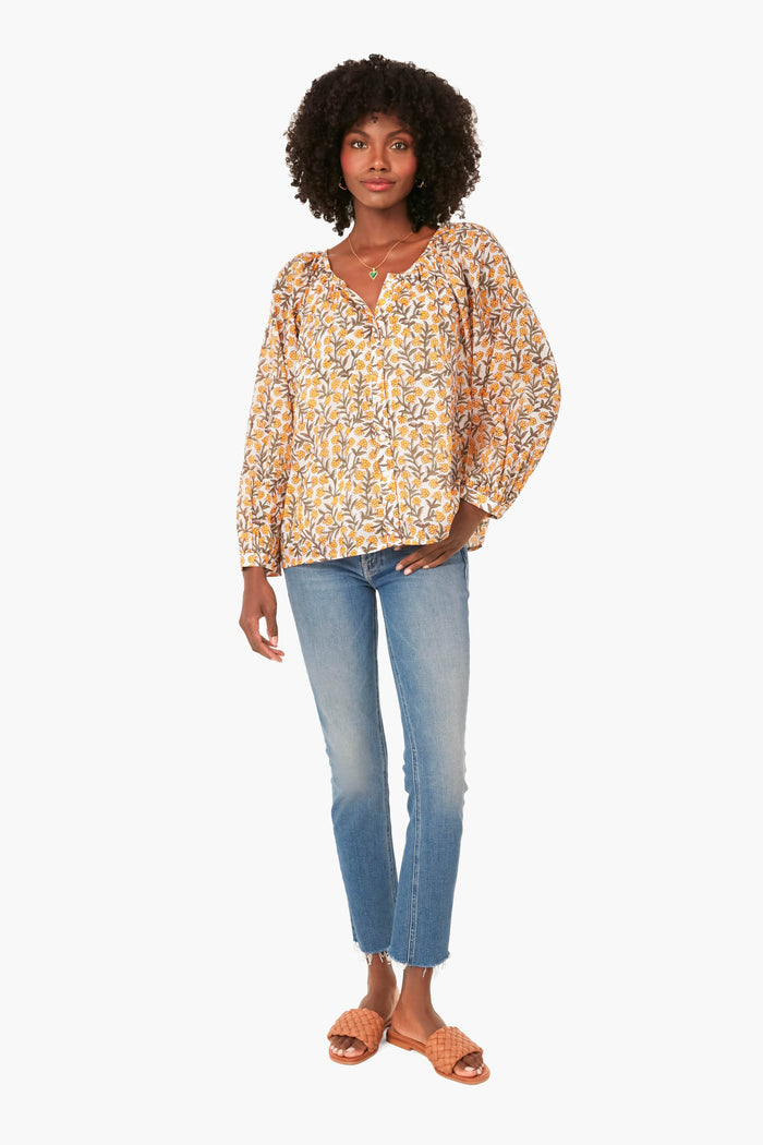Garden Sun Frances Blouse
