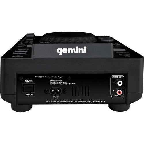 Gemini CDJ-300 Professional Media Player - Audiofeen