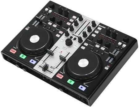 Gemini CTRL-SIX USB DJ Mixer-Controller with Audio Interface - Audiofeen