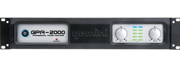 Gemini GPA-2000 Professional Power Amplifier - Audiofeen