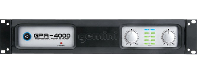 Gemini GPA-4000 Professional Power Amplifier - Audiofeen