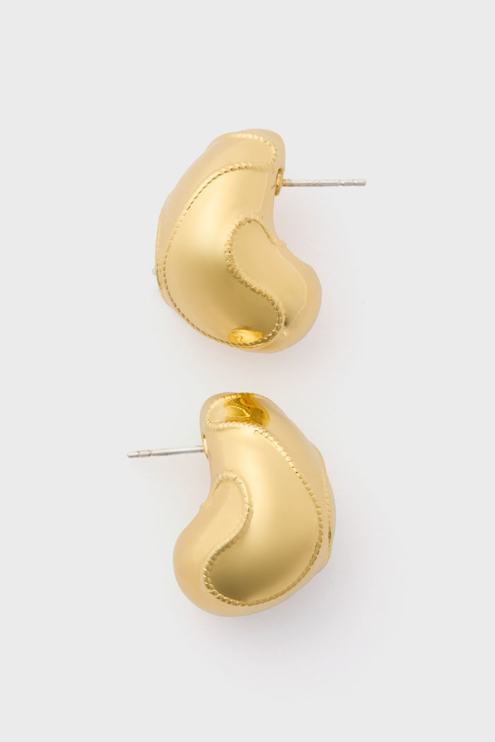 Gold Mini Arp Earrings