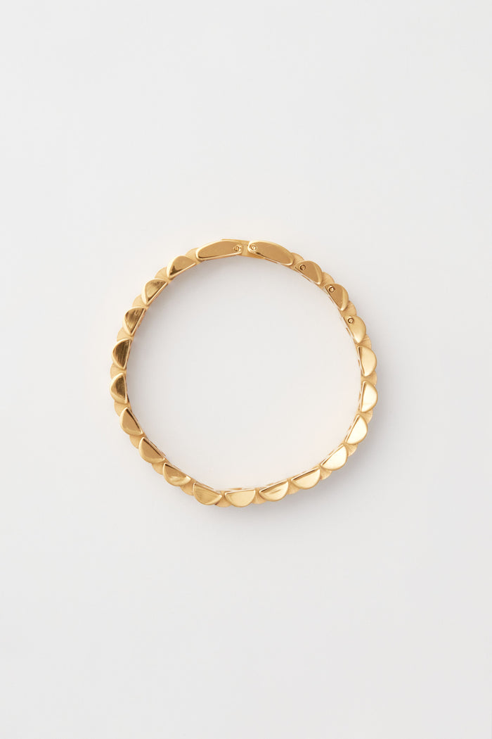 Gold Thin Time Bracelet