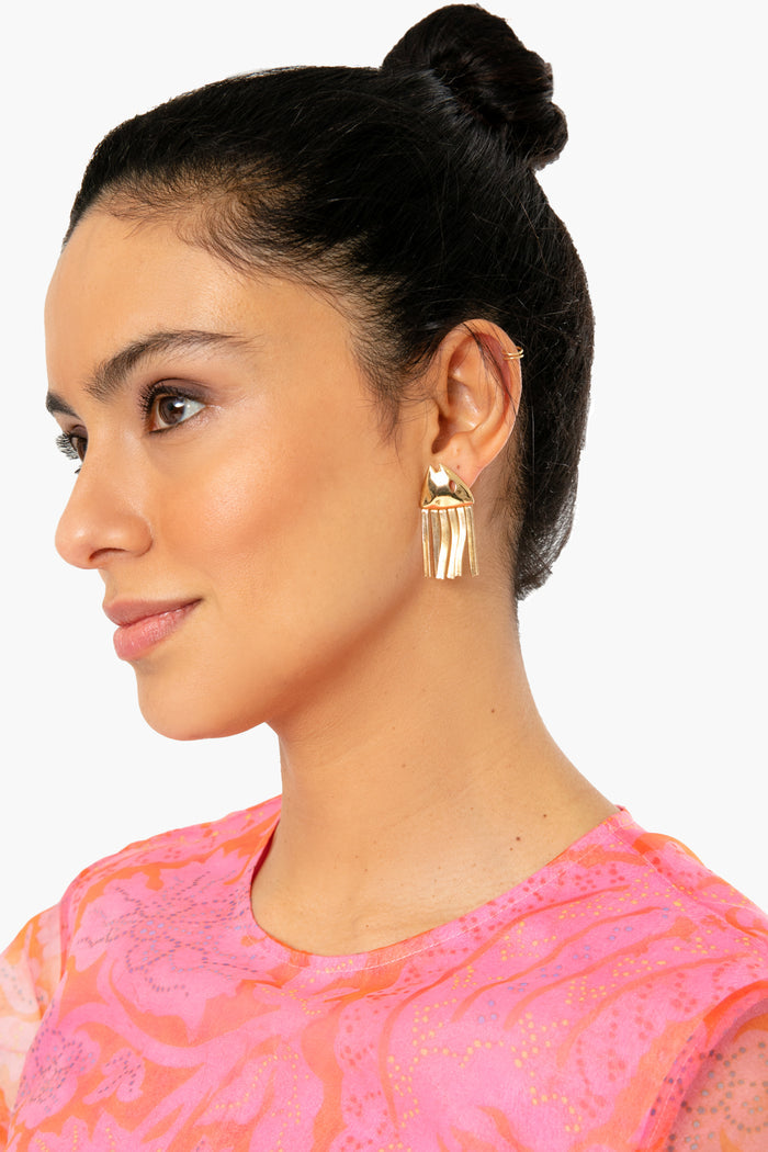 Goldie Fish Earrings