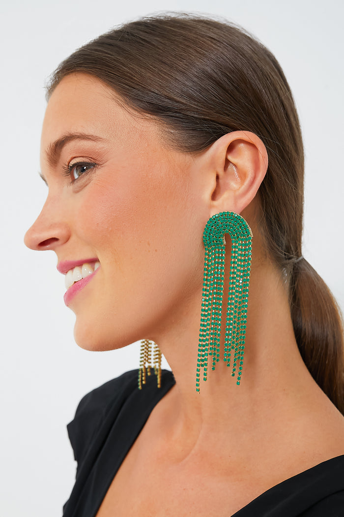 Green Adina Earring