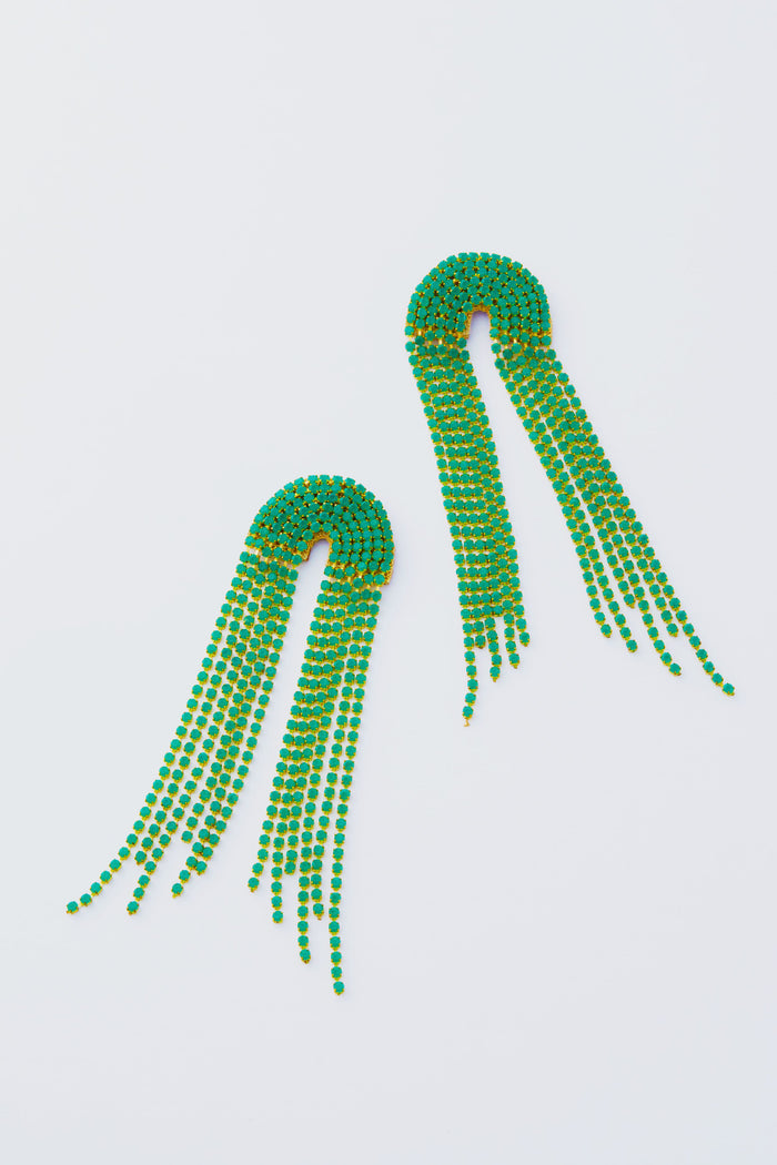 Green Adina Earring