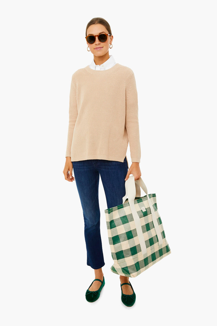 Green Gingham Bodie Bag
