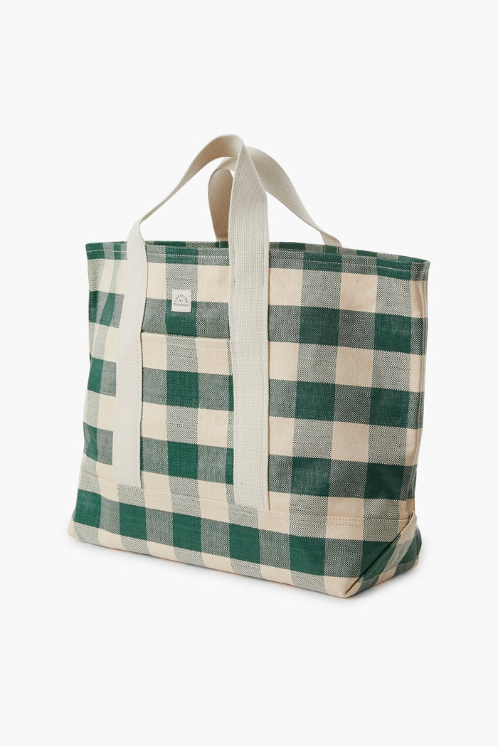 Green Gingham Bodie Bag