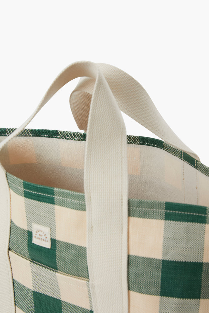 Green Gingham Bodie Bag