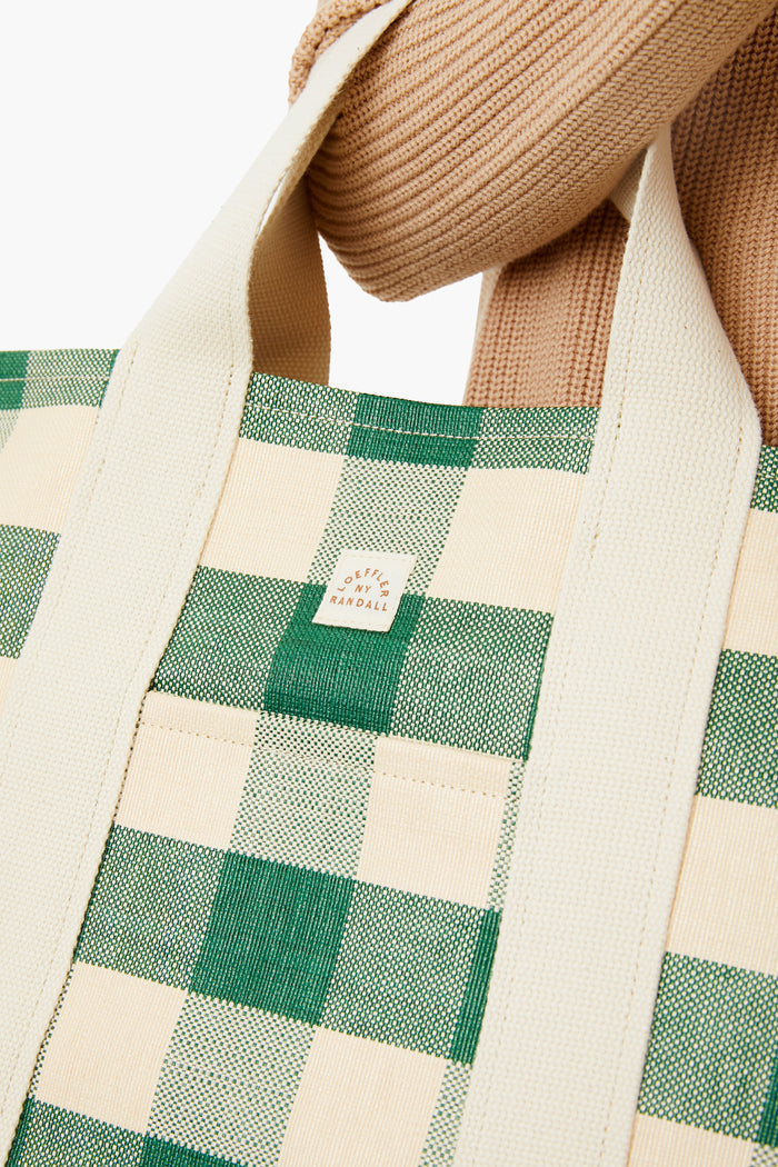 Green Gingham Bodie Bag