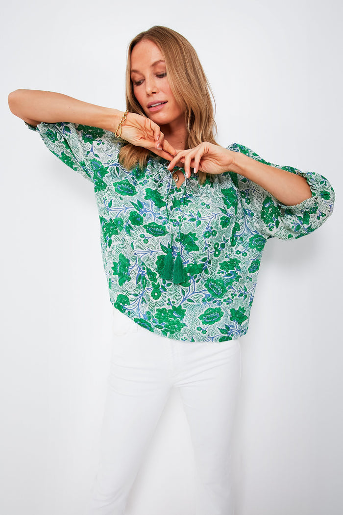 Green Juana Havana Shirt