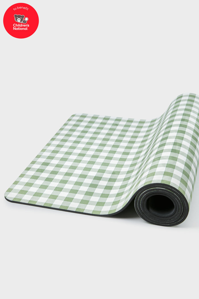 Green Trellis Yoga Mat