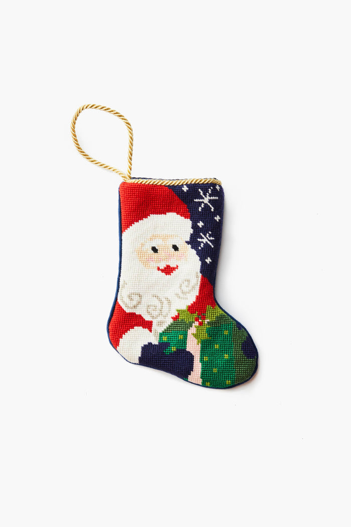 Ho Ho Ho Santa Mini Stocking