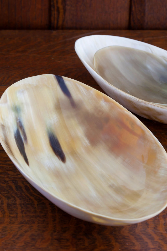 Horn Oval Bowl