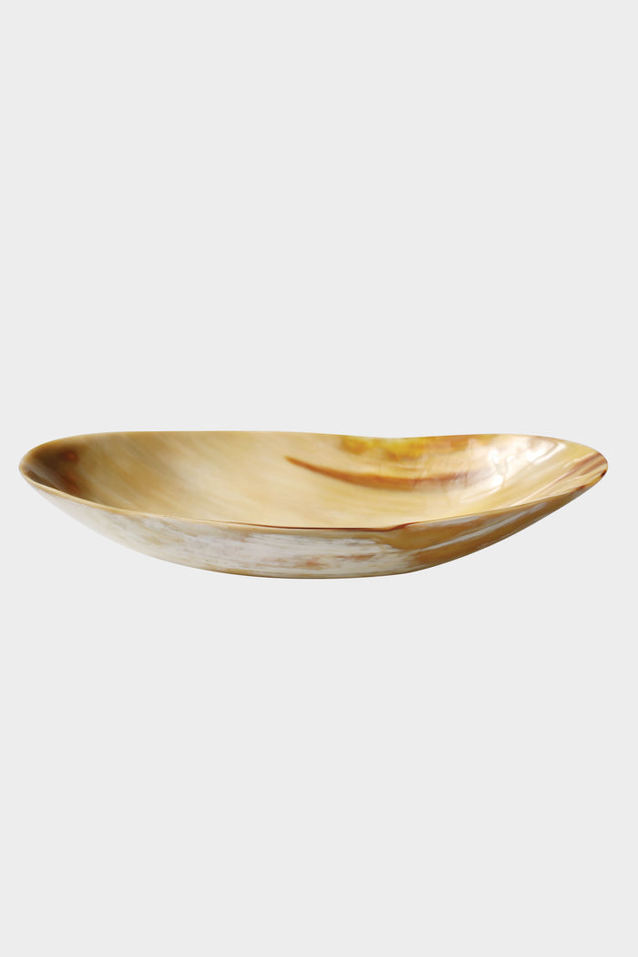 Horn Oval Bowl