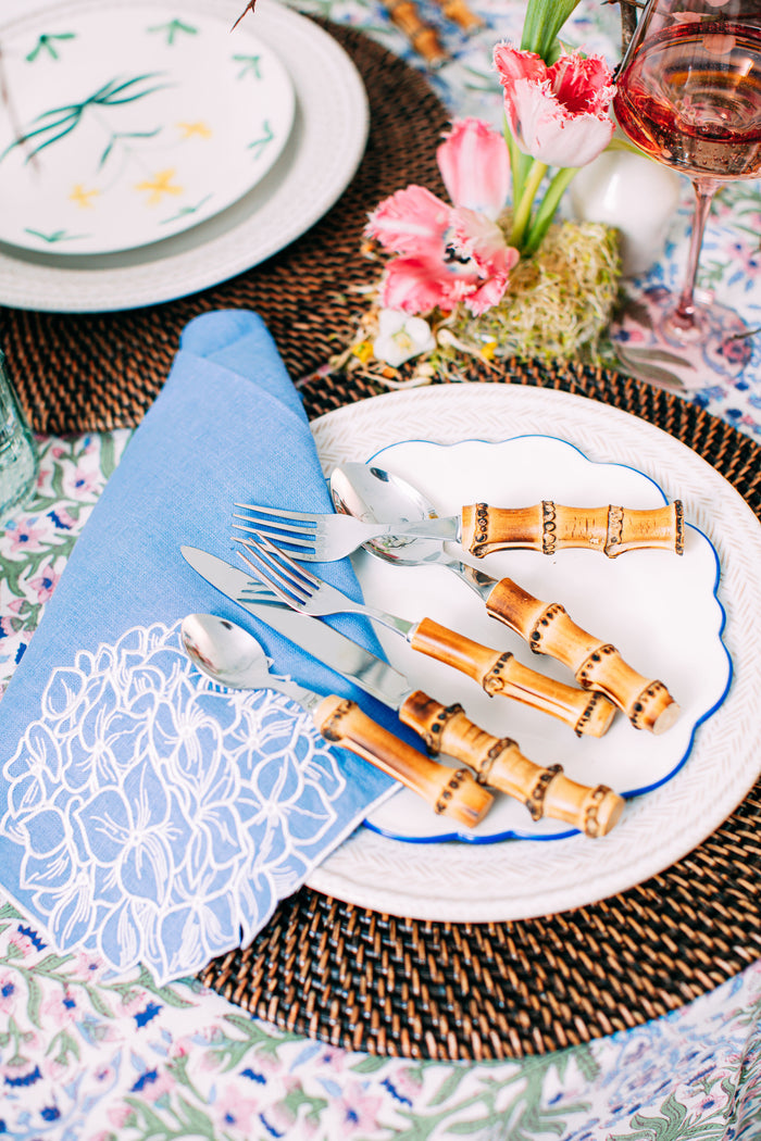 Hydrangea Dinner Napkins Set of 4