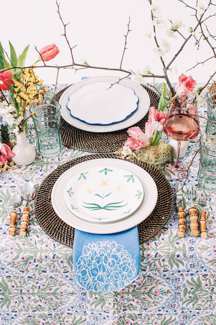 Hydrangea Dinner Napkins Set of 4