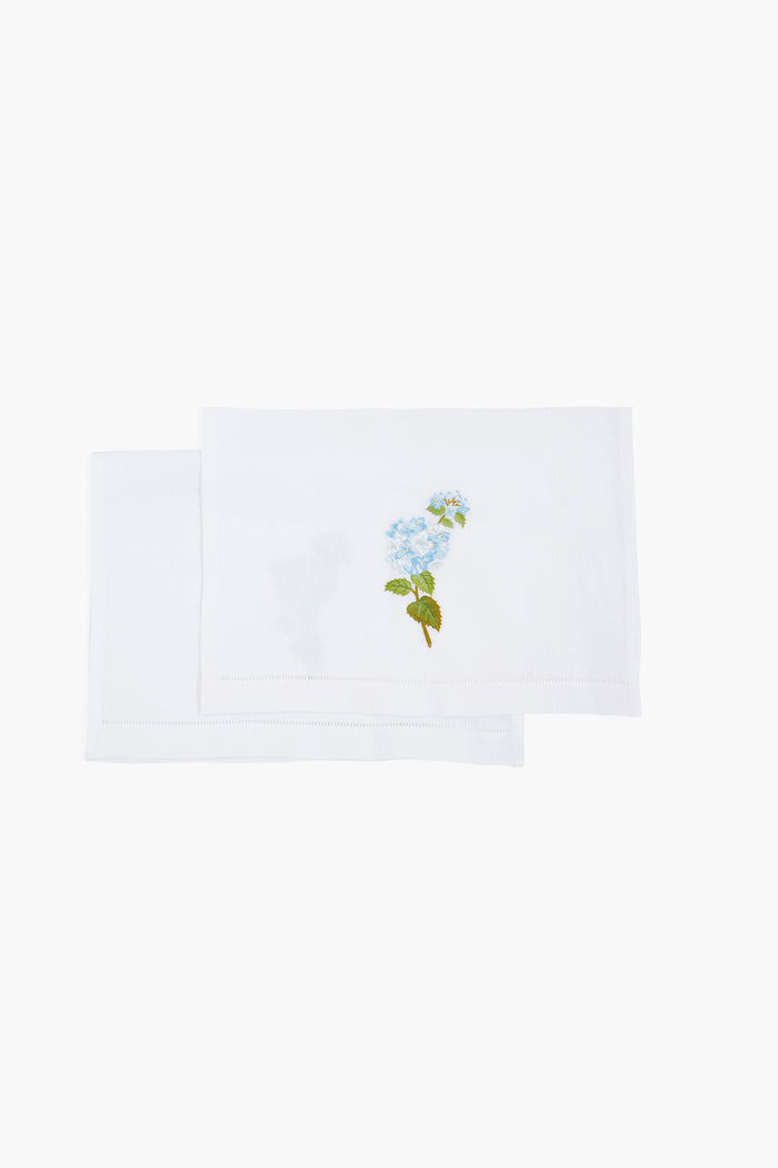 Hydrangea Guest Towels Set of 2