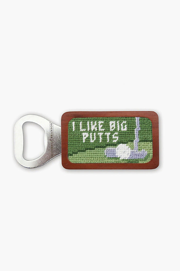 I Like Big Putts Needlepoint Bottle Opener