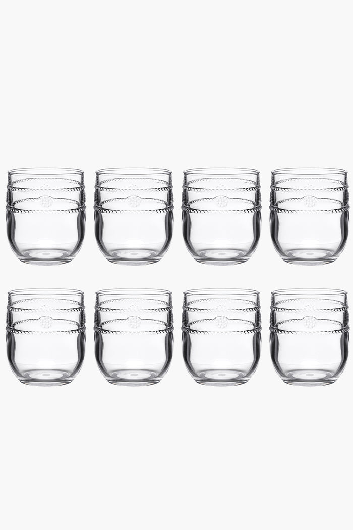 Isabella Acrylic Tumbler Set Of 8
