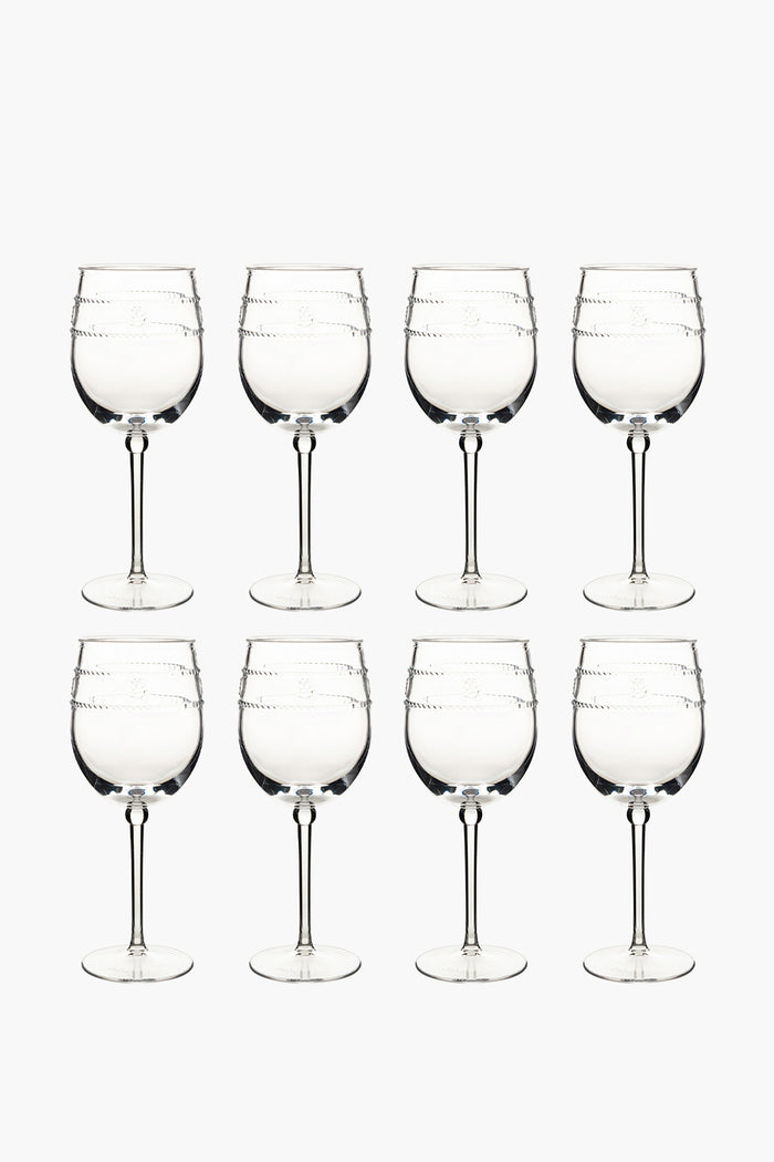 Isabella Acrylic Wine Glass Set Of 8