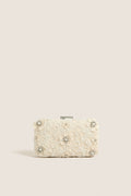 Ivory Beth Encrusted Clutch
