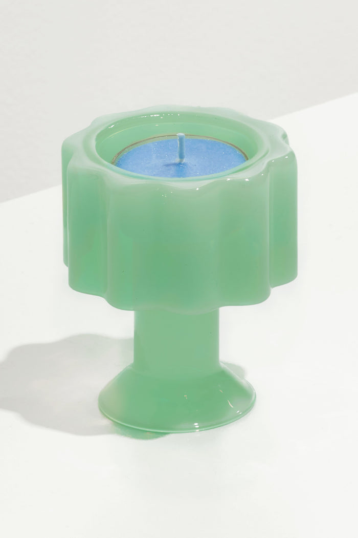 Jade Wave Candle Holder