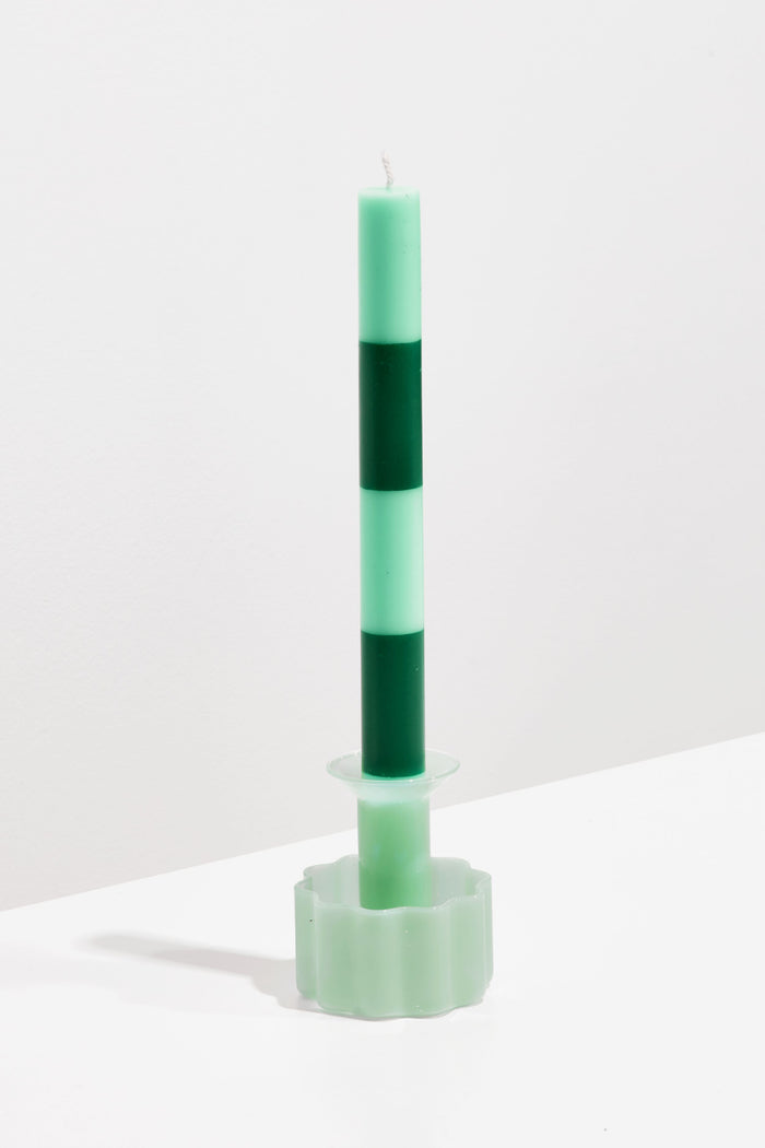 Jade Wave Candle Holder