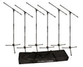 JamStands JS-MCFB6PK 6 Pack Tripod Mic Stand - Audiofeen
