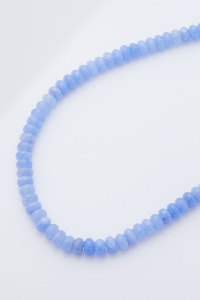 Lavender Angelite Candy Necklace
