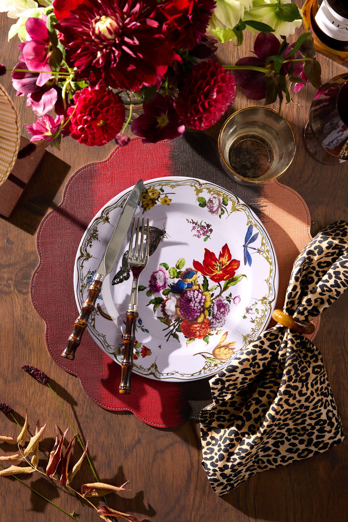Leopard Printed Napkins Set of 4