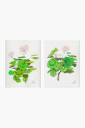 Light Pink Geraniums Set of 2 Prints