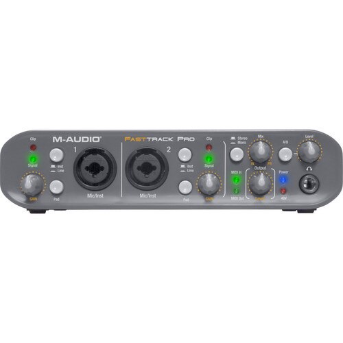 M-Audio Fast Track Pro Audio interface - 96 kHz - 24-bit - Audiofeen