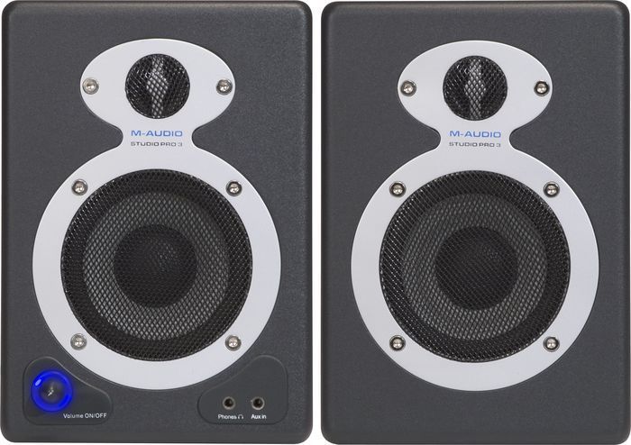 M-Audio StudioPro 3 Active Desktop Monitor - Audiofeen