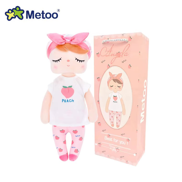 Metoo Angela Peach Doll 42cm with gift bag