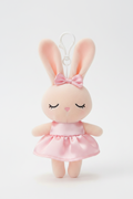 Pink Bunny Keychain