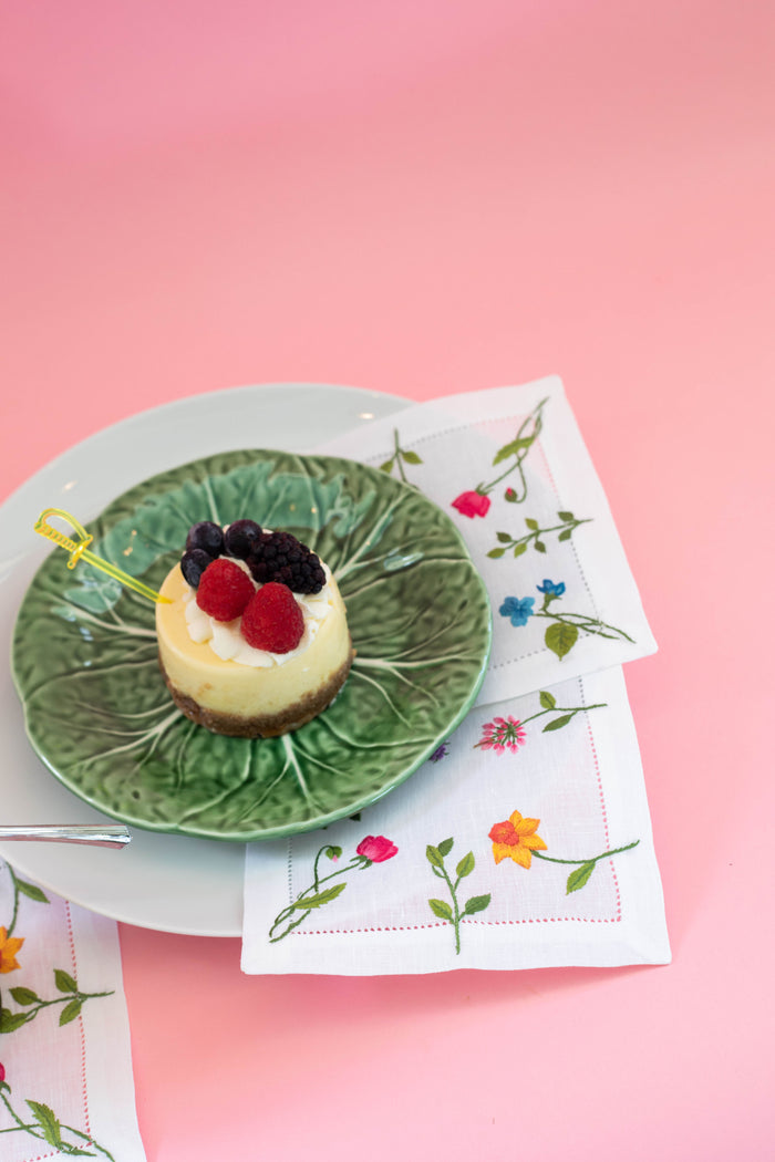 Multi Floral Cocktail Napkins Set of 4
