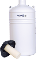 MVE Lab 5 Aluminum Cryogenic Dewar (5L)