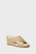 Natural Bondi Wedge Heels