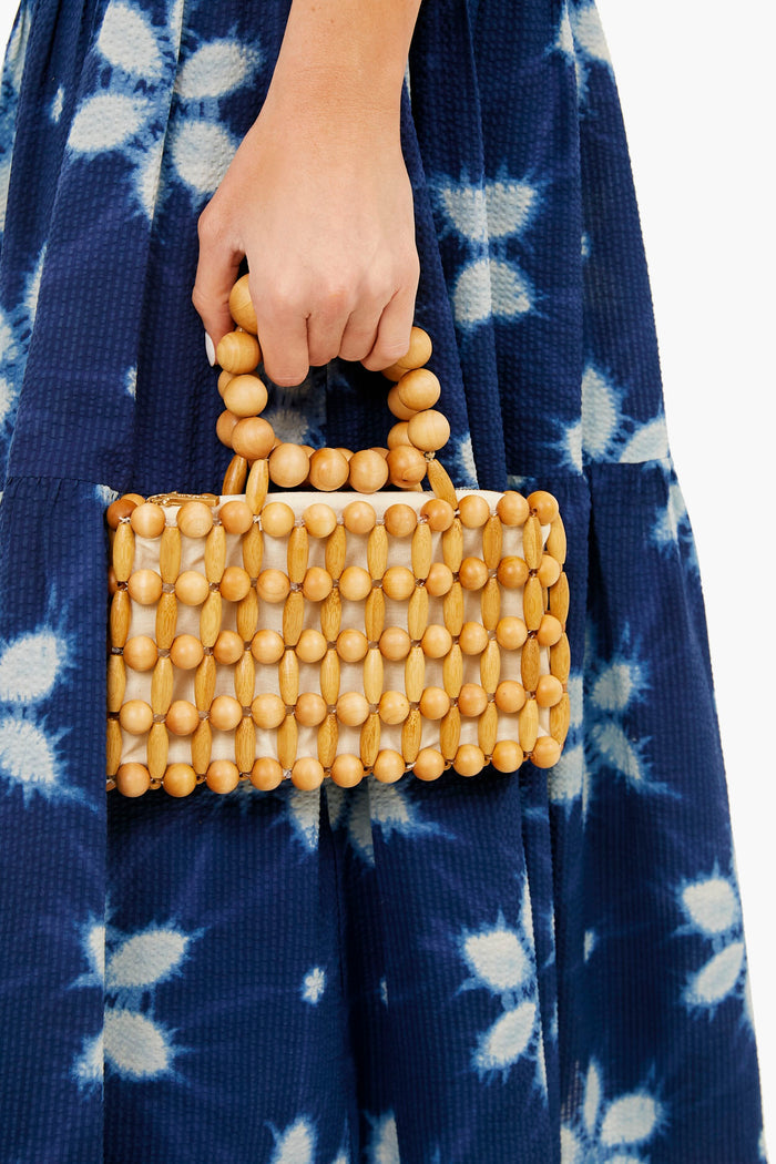 Natural Cora Top Handle Bag