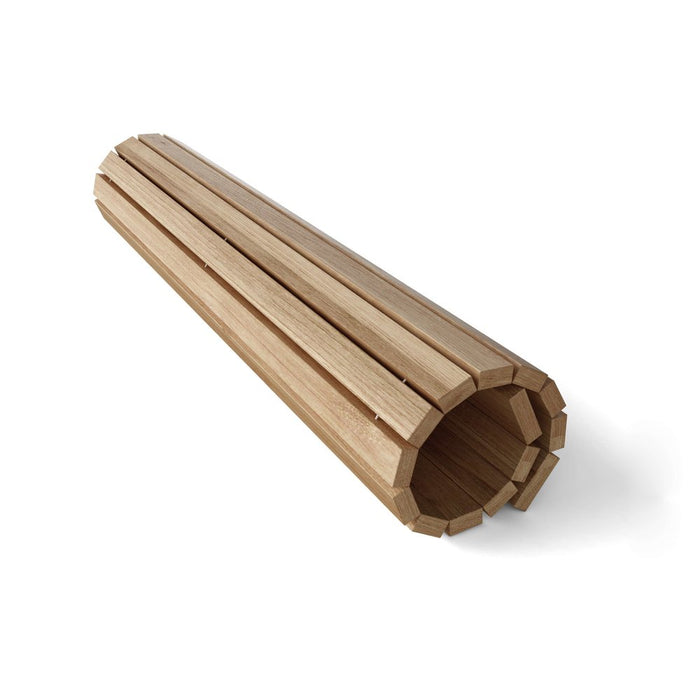 Natural Teak 20" Square Shower Mat