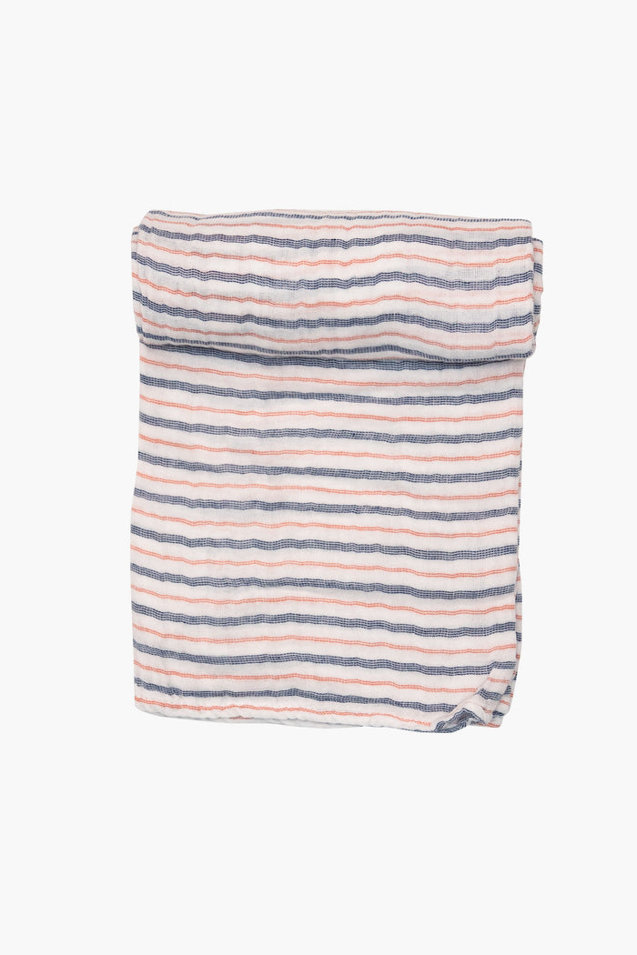Nautical Ticking Stripe Swaddle