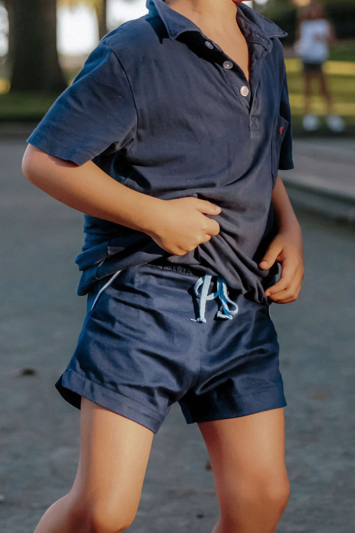 Navy Grayson Shorts