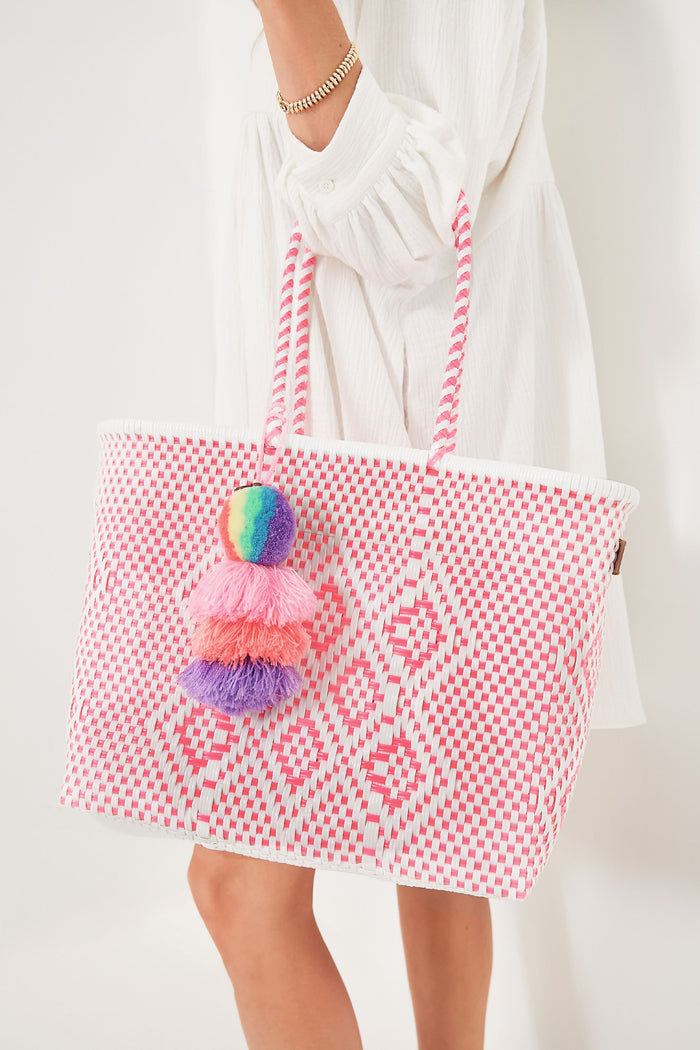 Neon Pink Cocoles Medium Citron Bag