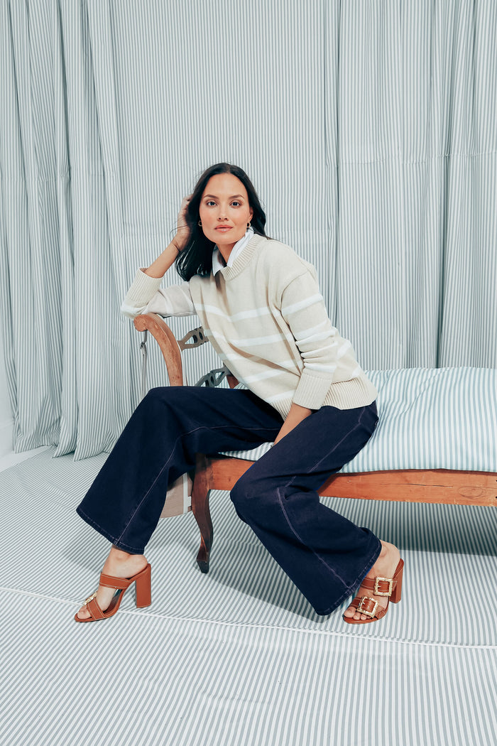 New Wood Atanado Soft Heeled Enola Sandal