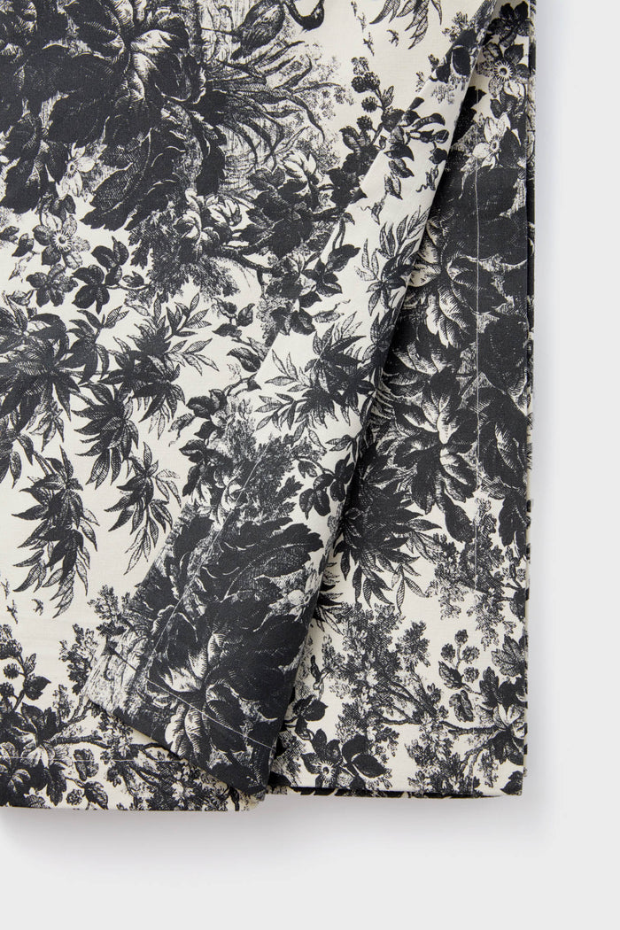 Noir Cypress Toile Tablecloth