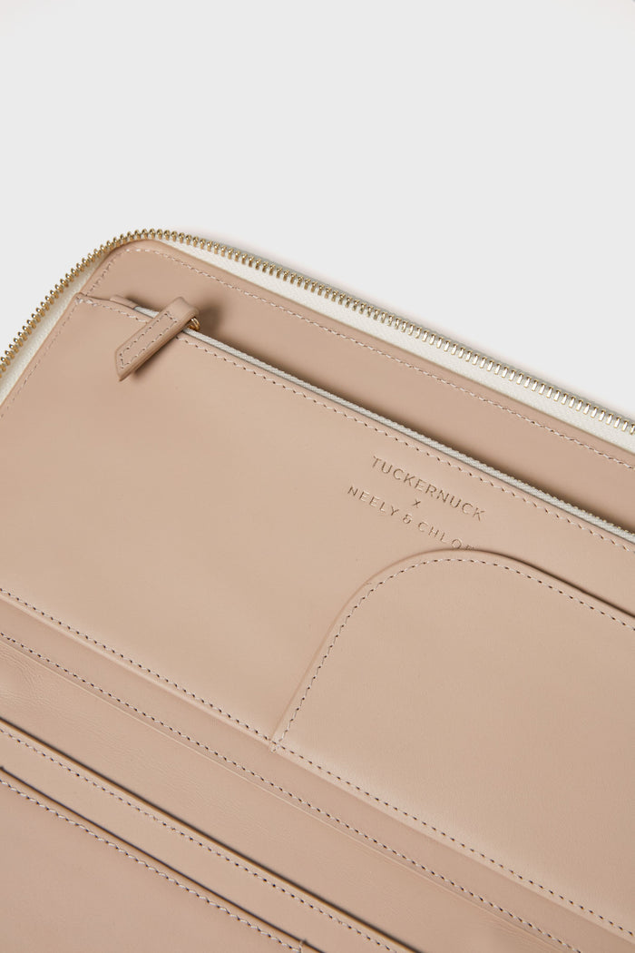 Noir Cypress Toile Travel Wallet
