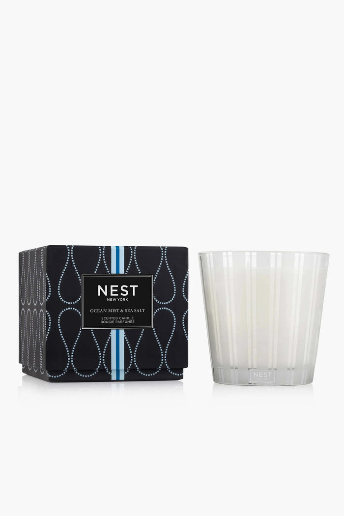Ocean Mist and Sea Salt 3 Wick Candle